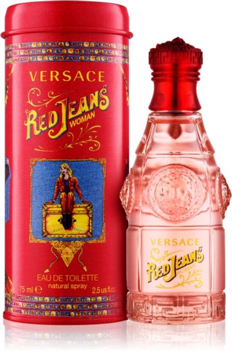 versace red jeans eau de toilette spray 75 ml|Versace Red Jeans for Women 2.5 oz Eau de Toilette .